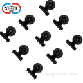 22 Pack, schwarzer Hochleistungs-Kühlschrankmagnete Clips